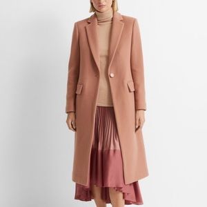 Club Monaco Slim Tailored Coat - Blush